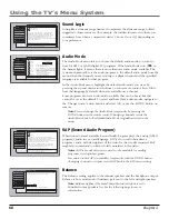 Preview for 60 page of RCA Scenium User Manual