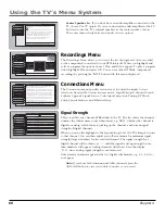 Preview for 62 page of RCA Scenium User Manual