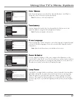 Preview for 69 page of RCA Scenium User Manual