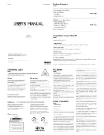 Preview for 1 page of RCA SLD40A45RQ User Manual