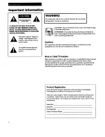 Preview for 2 page of RCA T13070 User Manual