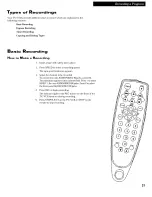 Preview for 23 page of RCA T13072 User Manual