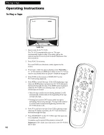 Предварительный просмотр 18 страницы RCA T13082 User Manual