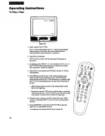 Preview for 14 page of RCA T25061GY User Manual