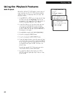 Preview for 22 page of RCA T25062 User Manual