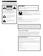 Preview for 2 page of RCA T27265 User Manual