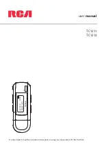 RCA TC1211 User Manual предпросмотр