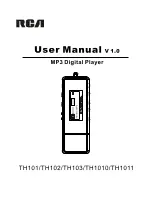 Preview for 1 page of RCA TH101 User Manual