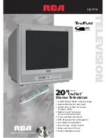 RCA TruFlat F20TF10 Brochure & Specs preview