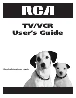 RCA TV VCR User Manual preview