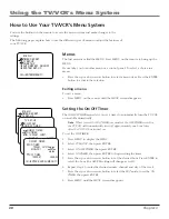 Предварительный просмотр 32 страницы RCA TV VCR User Manual