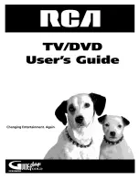 Preview for 1 page of RCA TX-TVD809 User Manual