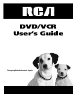 RCA VC125HF User Manual preview