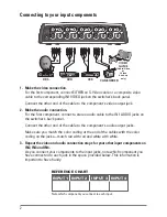 Preview for 2 page of RCA VH911 - Video Switch User Manual