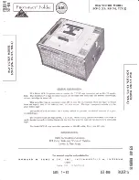 Preview for 1 page of RCA VICTOR RS-176 Manual