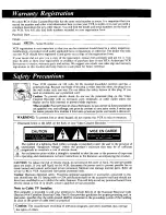 Preview for 2 page of RCA VR273A Owner'S Manual