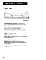 Preview for 46 page of RCA VR344 User Manual