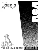 RCA VR348 User Manual preview