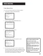 Предварительный просмотр 27 страницы RCA VR518 User Manual