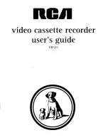 RCA VR525 User Manual preview