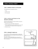 Предварительный просмотр 6 страницы RCA VR525 User Manual