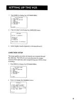Preview for 11 page of RCA VR529 User Manual