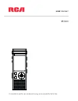 RCA VR5340 User Manual preview