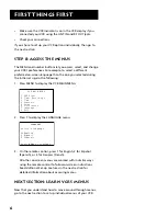 Preview for 8 page of RCA VR554 User Manual