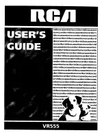 RCA VR555 User Manual preview