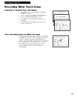 Preview for 25 page of RCA VR609HF User Manual