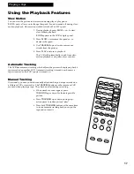 Предварительный просмотр 19 страницы RCA VR618HF User Manual