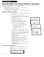 Предварительный просмотр 26 страницы RCA VR618HF User Manual