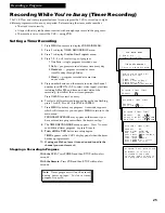 Предварительный просмотр 27 страницы RCA VR618HF User Manual