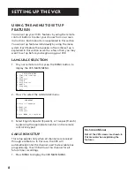 Preview for 10 page of RCA VR623HF User Manual