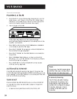 Preview for 24 page of RCA VR623HF User Manual