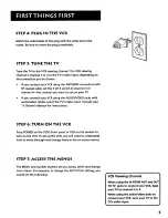 Preview for 9 page of RCA VR626HF User Manual