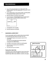 Preview for 37 page of RCA VR626HF User Manual