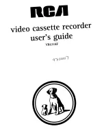 RCA VR631HF User Manual preview