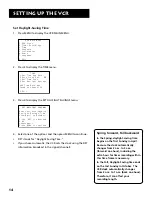 Preview for 16 page of RCA VR647HF User Manual