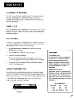 Preview for 29 page of RCA VR650HF User Manual