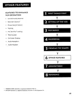 Preview for 43 page of RCA VR650HF User Manual
