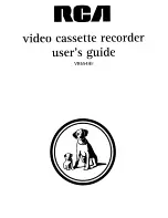 RCA VR654HF User Manual preview