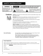 Preview for 2 page of RCA VR694HF User Manual