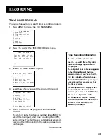 Preview for 35 page of RCA VR704HF User Manual