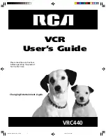 Preview for 1 page of RCA VRC440 User Manual