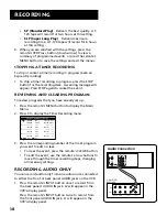 Preview for 40 page of RCA VRD120 User Manual