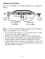 Preview for 12 page of RCA W101 User Manual