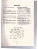 Preview for 20 page of RCA WR-99A Operating And Maintenance Instructions Manual