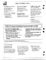 Preview for 2 page of RCA WRW3505R Use And Care Manual