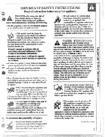 Preview for 3 page of RCA WRW3505R Use And Care Manual